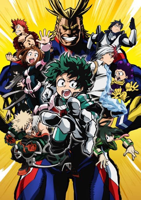 My Hero Academia key art